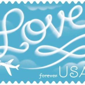 Forever Stamps 2017 Love Skywriting – Love Series, First-Class Postage