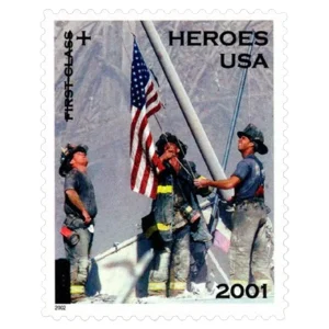 First-Class Stamps 2002 Heroes – Honor & Service, Postage