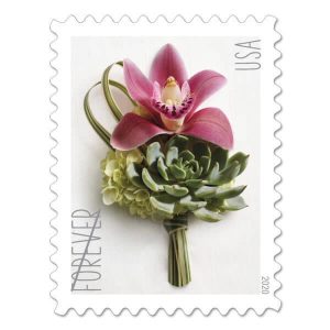 Forever Stamps 2020 Contemporary Boutonniere, First-Class Postage