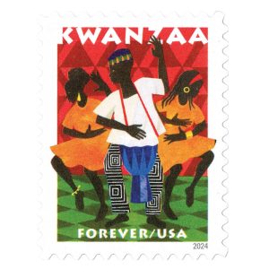 Forever Stamps 2024 Kwanzaa – Holiday Celebration, First-Class Postage